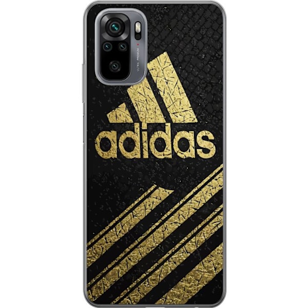 Xiaomi Redmi Note 10S Läpinäkyvä kuori Adidas