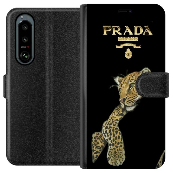 Sony Xperia 5 III Lompakkokotelo Prada Leopard