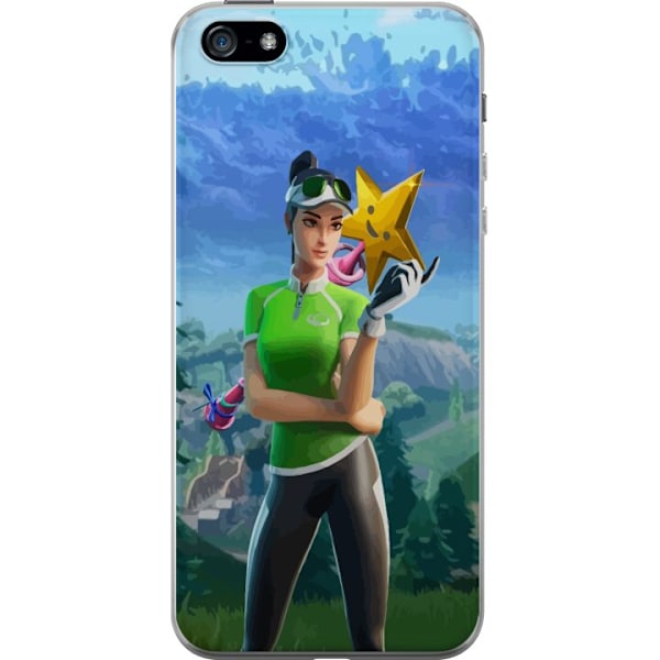 Apple iPhone 5 Läpinäkyvä kuori Fortnite