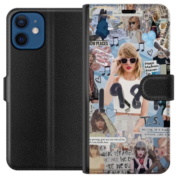Kompatibelt Plånboksfodral till Apple iPhone 12 mini Taylor Swift