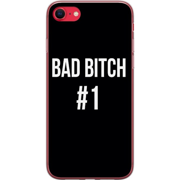 Apple iPhone 16e Gennemsigtig cover Bad Bitch #1