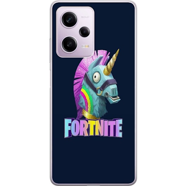 Xiaomi Redmi Note 12 Pro Genomskinligt Skal Fortnite Häst