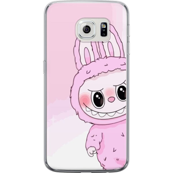 Samsung Galaxy S6 edge Läpinäkyvä kuori Labubu Jänis-sarja