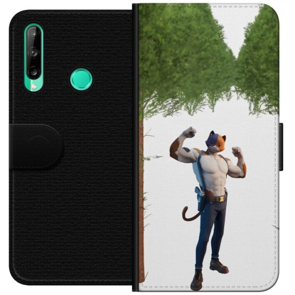 Huawei P40 lite E Plånboksfodral Fortnite - Meowscles