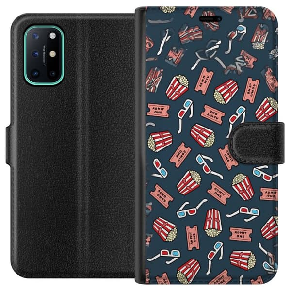 Kompatibel Tegnebogsetui til OnePlus 8T Biokväll blå