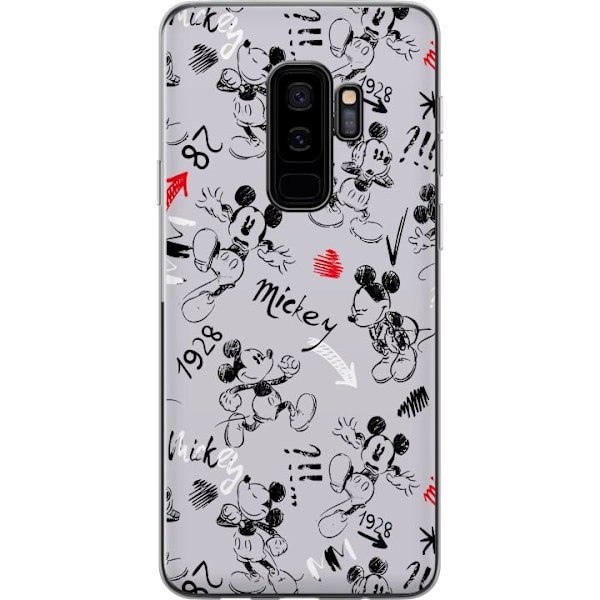 Samsung Galaxy S9+ Läpinäkyvä kuori Disney kuviointi