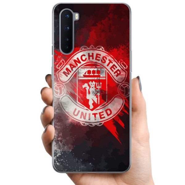 OnePlus Nord TPU Matkapuhelimen kuori Manchester United FC