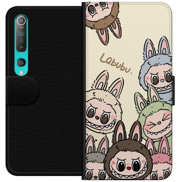 Xiaomi Mi 10 5G Lompakkokotelo Labubu Pastel Collection