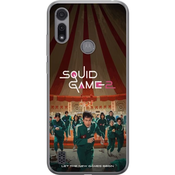 Motorola Moto E6i Läpinäkyvä kuori Squid Game