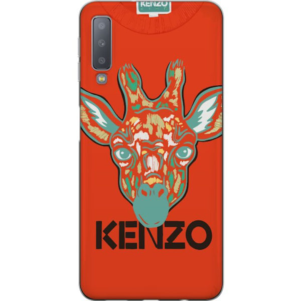 Samsung Galaxy A7 (2018) Gennemsigtig cover Kenzo