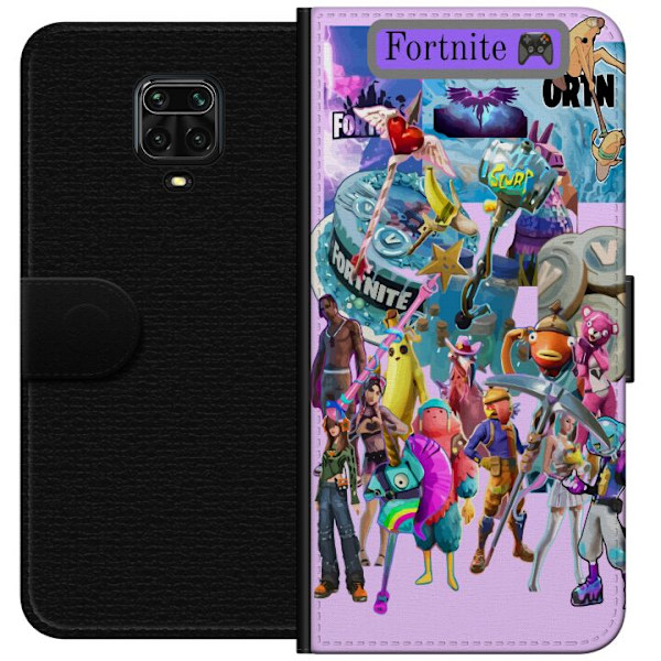 Xiaomi Redmi Note 9S Lommeboketui Fortnite