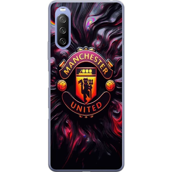 Sony Xperia 10 III Lite Genomskinligt Skal Manchester United