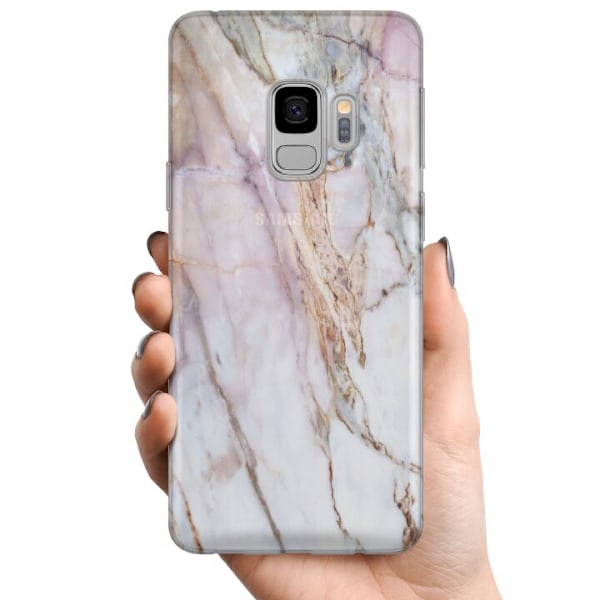Samsung Galaxy S9 TPU Mobilcover Marmar
