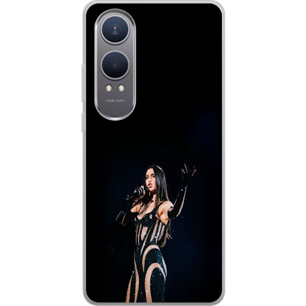 OnePlus Nord CE4 Lite Gennemsigtig cover Dua Lipa – Pop Star Aesthetic