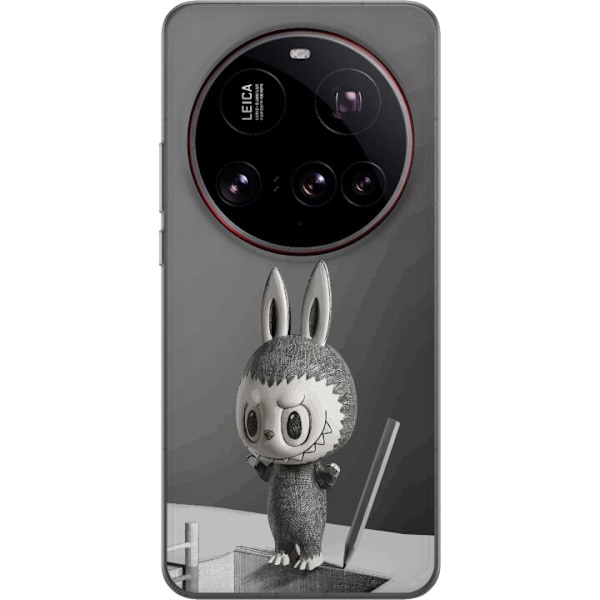 Xiaomi 15 Ultra Läpinäkyvä kuori Pop Mart MEGA LABUBU LABUB