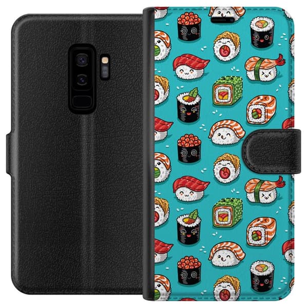 Kompatibel Tegnebogsetui til Samsung Galaxy S9+ Sushi