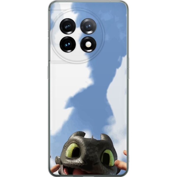 OnePlus 11 Läpinäkyvä kuori Lohikäärmeen Kasvattaja