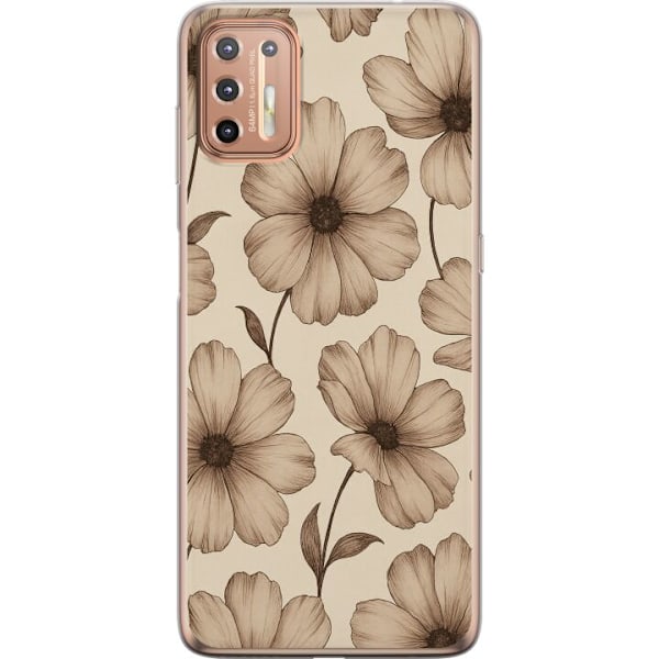 Motorola Moto G9 Plus Genomskinligt Skal Pastel Rush