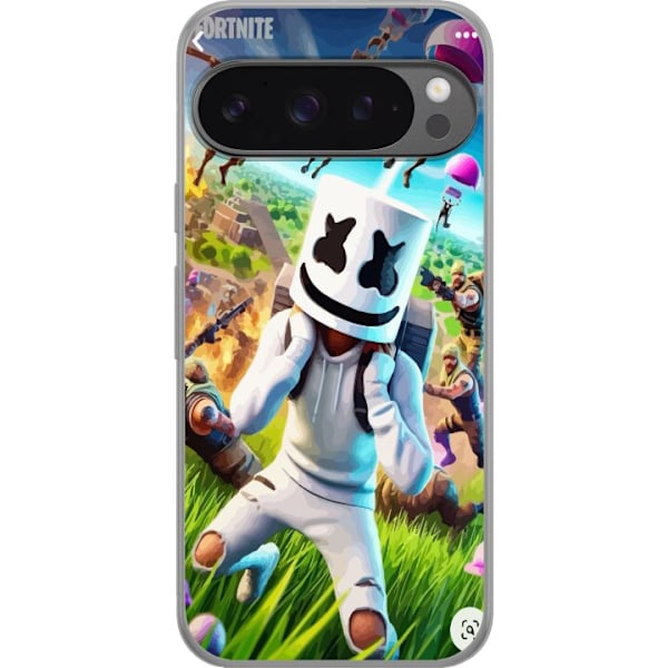 Google Pixel 9 Pro XL Läpinäkyvä kuori Fortnite