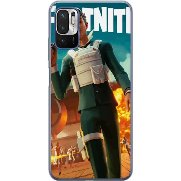 Xiaomi Redmi Note 10 5G Gennemsigtig cover Fortnite