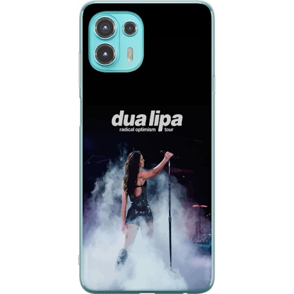 Motorola Edge 20 Lite Genomskinligt Skal Dua Lipa – Signature Looks & Vibes