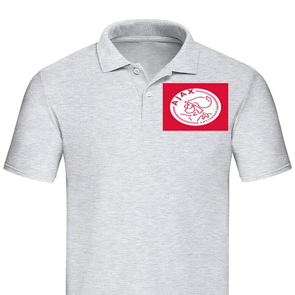 Piké för Vuxen | Elegant Pikétröja Ajax Grå XX-Large