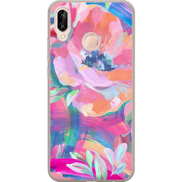 Huawei P20 lite Genomskinligt Skal Marvelous