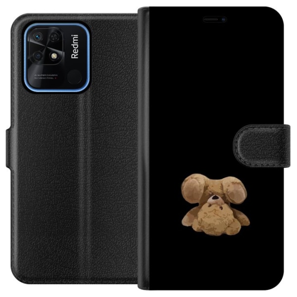 Xiaomi Redmi 10C Plånboksfodral Upp och ner björn