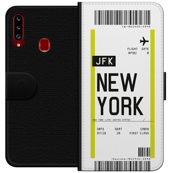 Samsung Galaxy A20s Plånboksfodral New York