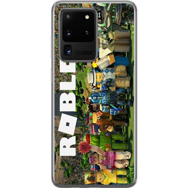 Samsung Galaxy S20 Ultra Läpinäkyvä kuori Roblox