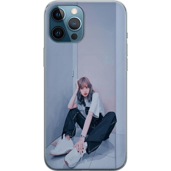 Apple iPhone 12 Pro Max Gjennomsiktig deksel Lisa from Blackpink – K-pop Style Icon