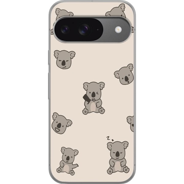 Google Pixel 9 Läpinäkyvä kuori Koala