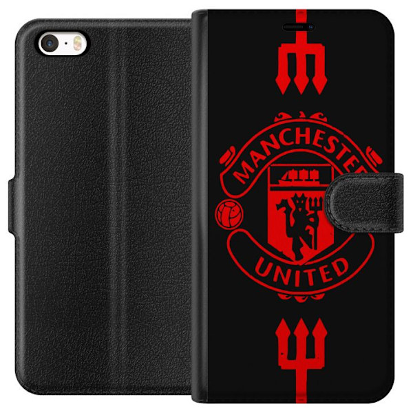 Apple iPhone SE (2016) Lompakkokotelo ManchesterUnited