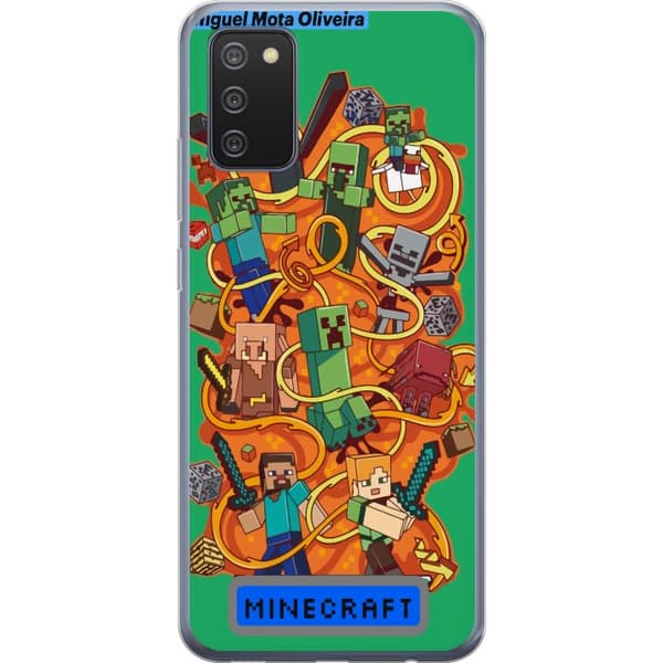 Kompatibel Mobilcover til Samsung Galaxy A02s Minecraft