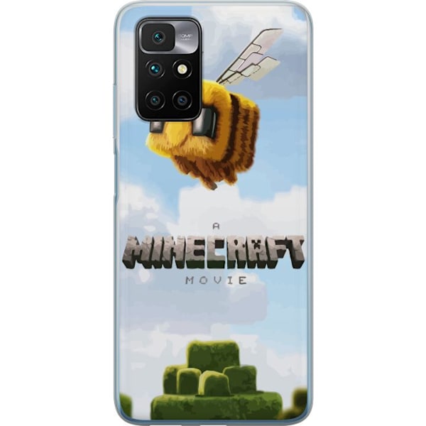 Xiaomi Redmi 10 Gennemsigtig cover A Minecraft Movie
