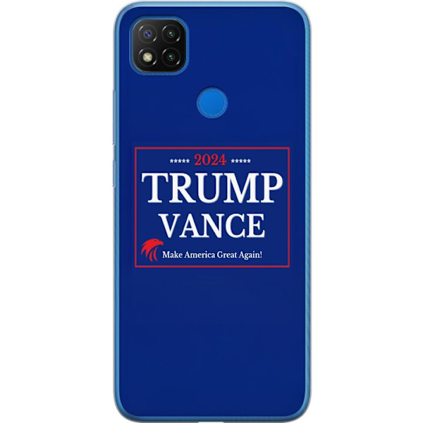 Xiaomi Redmi 9C Läpinäkyvä kuori Trump | Vance 2024