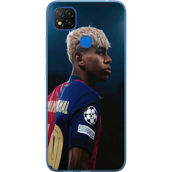 Xiaomi Redmi 9C NFC Gennemsigtig cover Lamine Yamal - Barcelon