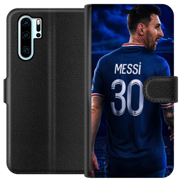 Kompatibelt Lommeboketui til Huawei P30 Pro Lionel Messi