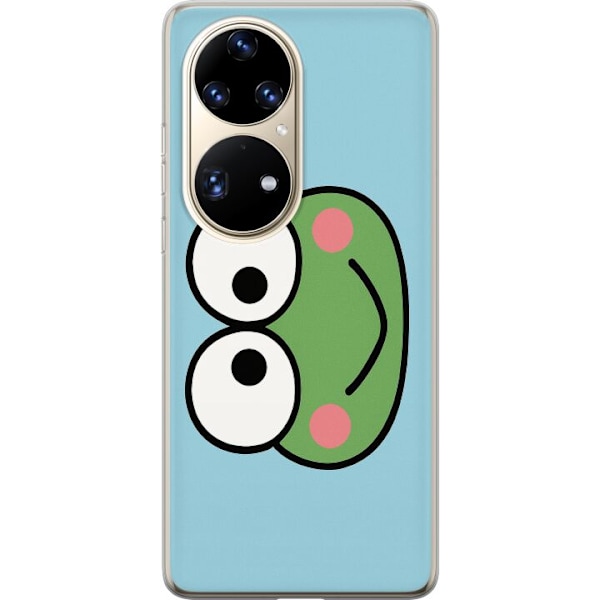 Huawei P50 Pro Läpinäkyvä kuori Keroppi Smile