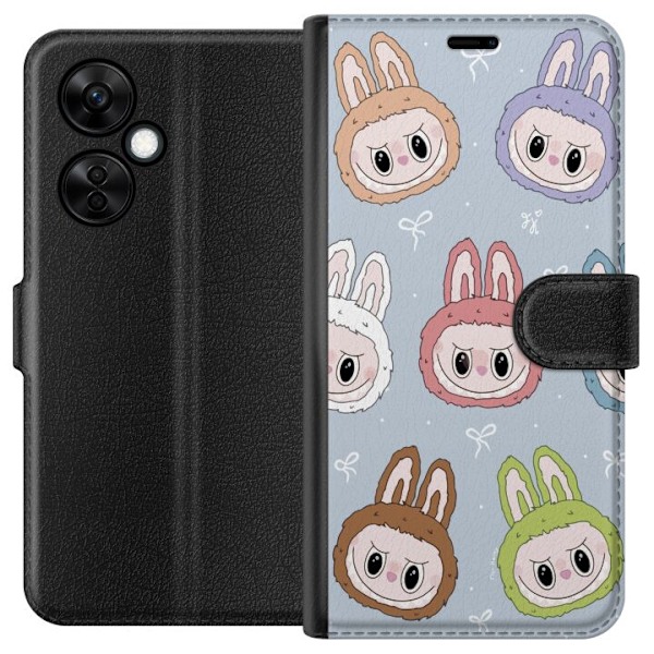 OnePlus Nord CE3 Plånboksfodral Labubu Star Pattern – Stjä