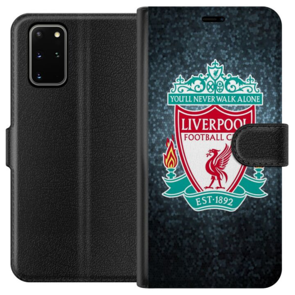 Samsung Galaxy S20+ Lompakkokotelo Liverpoolin Jalkapalloseura