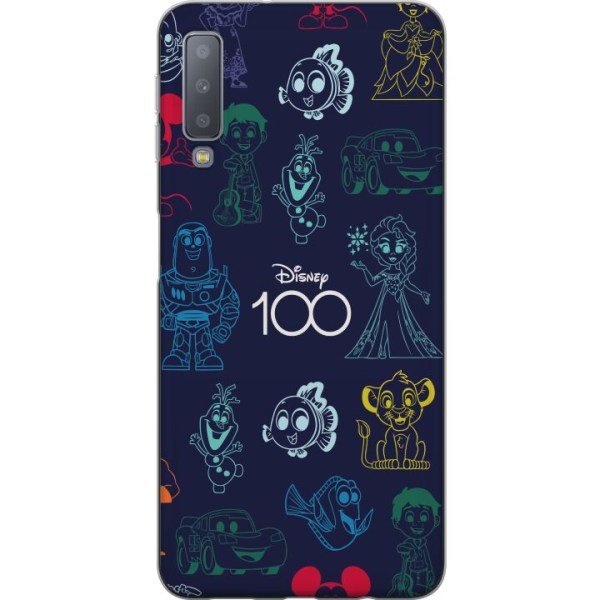 Samsung Galaxy A7 (2018) Läpinäkyvä kuori Disney 100