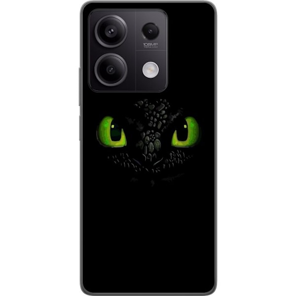 Xiaomi Redmi Note 13 Pro Läpinäkyvä kuori Kuinka kouluttaa lohikäärmeesi