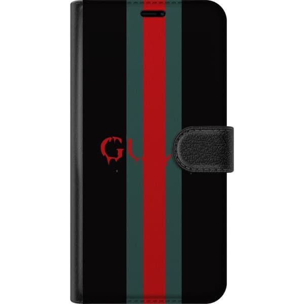 Kompatibel Tegnebogsetui til Xiaomi Redmi Note 11 Grøn og Rød Mærke