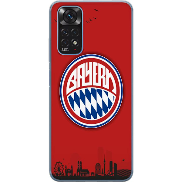 Xiaomi Redmi Note 11 Läpinäkyvä kuori FC Bayern München