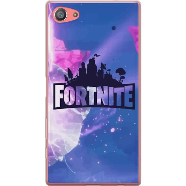 Sony Xperia Z5 Compact Läpinäkyvä kuori Fortnite