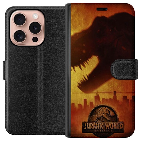 Apple iPhone 16 Pro Tegnebogsetui Jurassic World Dominion