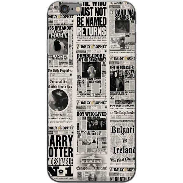 Apple iPhone 6s Plus Gennemsigtig cover Harry Potter Magasin