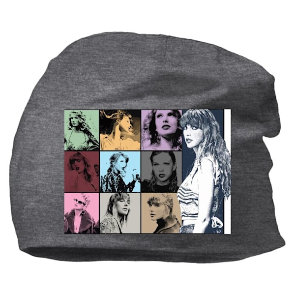 Lue for Voksen | Varm Beanie i Mykt Materiale Taylor Swift Mørk grå one size