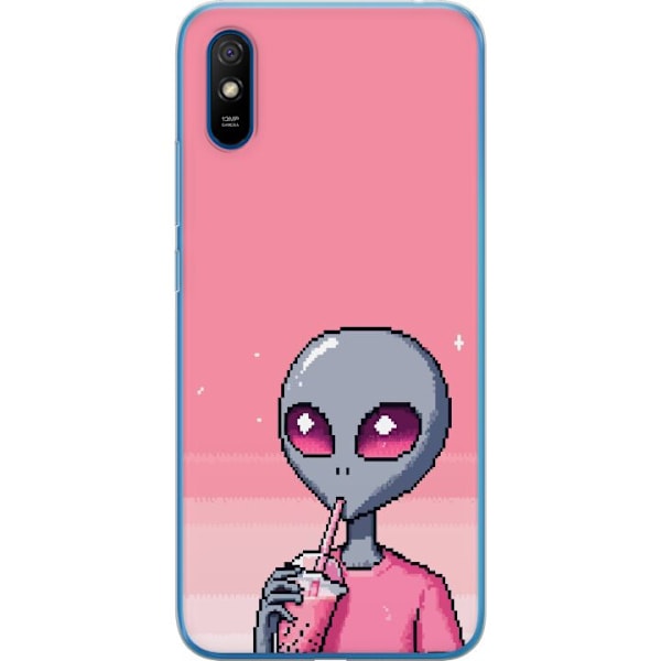 Xiaomi Redmi 9A Läpinäkyvä kuori Alien Smoothie